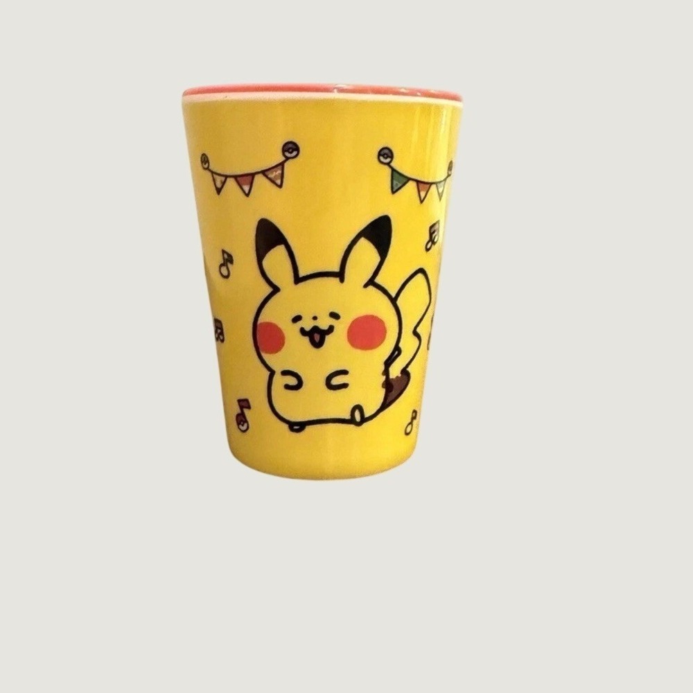 pokemon mini melamine tumbler Cup Pokémon‎ Smile Pikachu